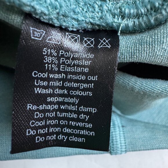 Alphalete Teal / Jade Revival R6 Leggings - Size Medium - Picture 7 of 11